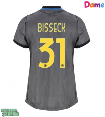 Inter Milan Yann Bisseck #31 Replika Tredjetrøje Dame 2026-27 Kortærmet